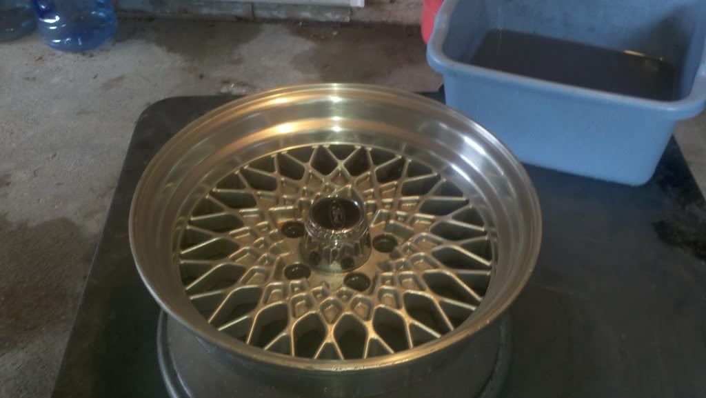 Wet Sanding HPP Rims Tires and Wheels